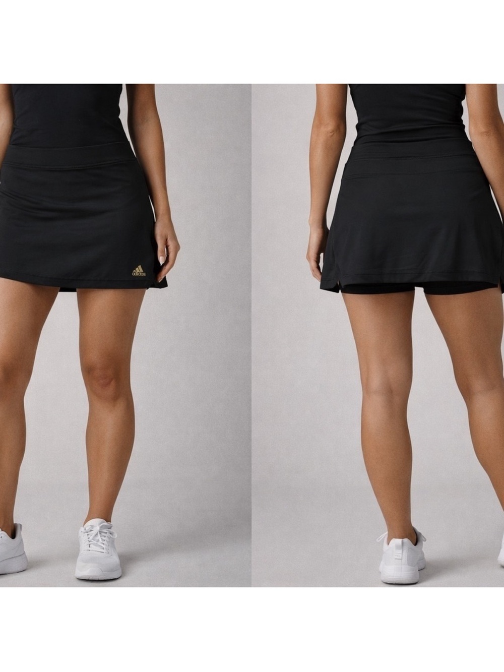 Adidas Supernova Black Tennis Skirt Clima365 Skort Pickle Ball Golf Medium